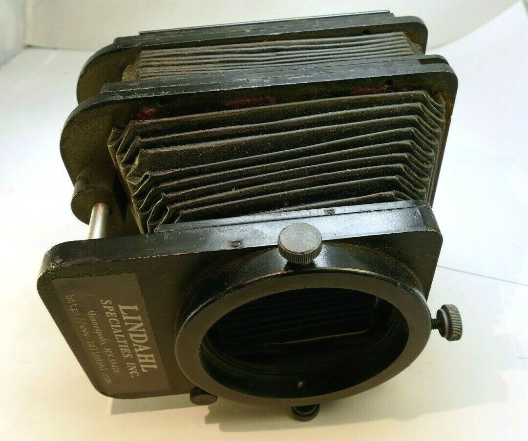 Lindahl Bellows lens Hood 43.1230 Professional Vignetter System set 4.5" filter