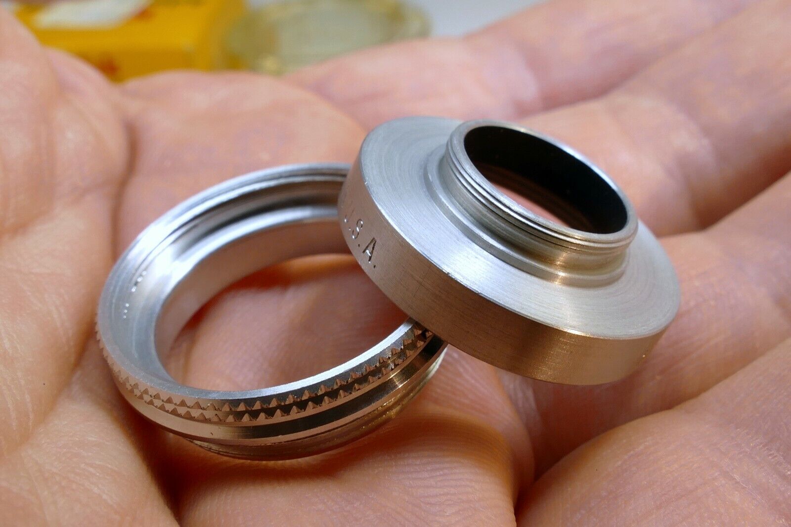 Kodak series 4 IV Adapter No. 42 slip on  to 14.5mm threaded Filter Ring holder