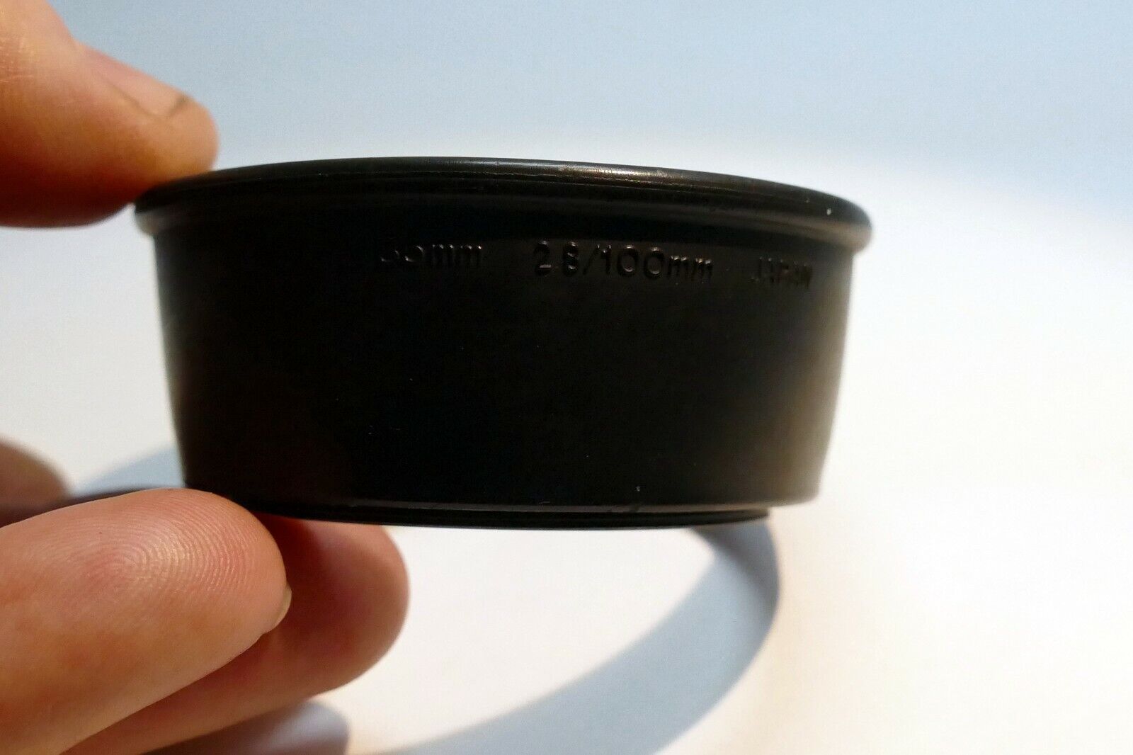 Olympus OM 85mm f2.0 100mm f2.8  lens hood shade for OEM Genuine rubber Zuiko