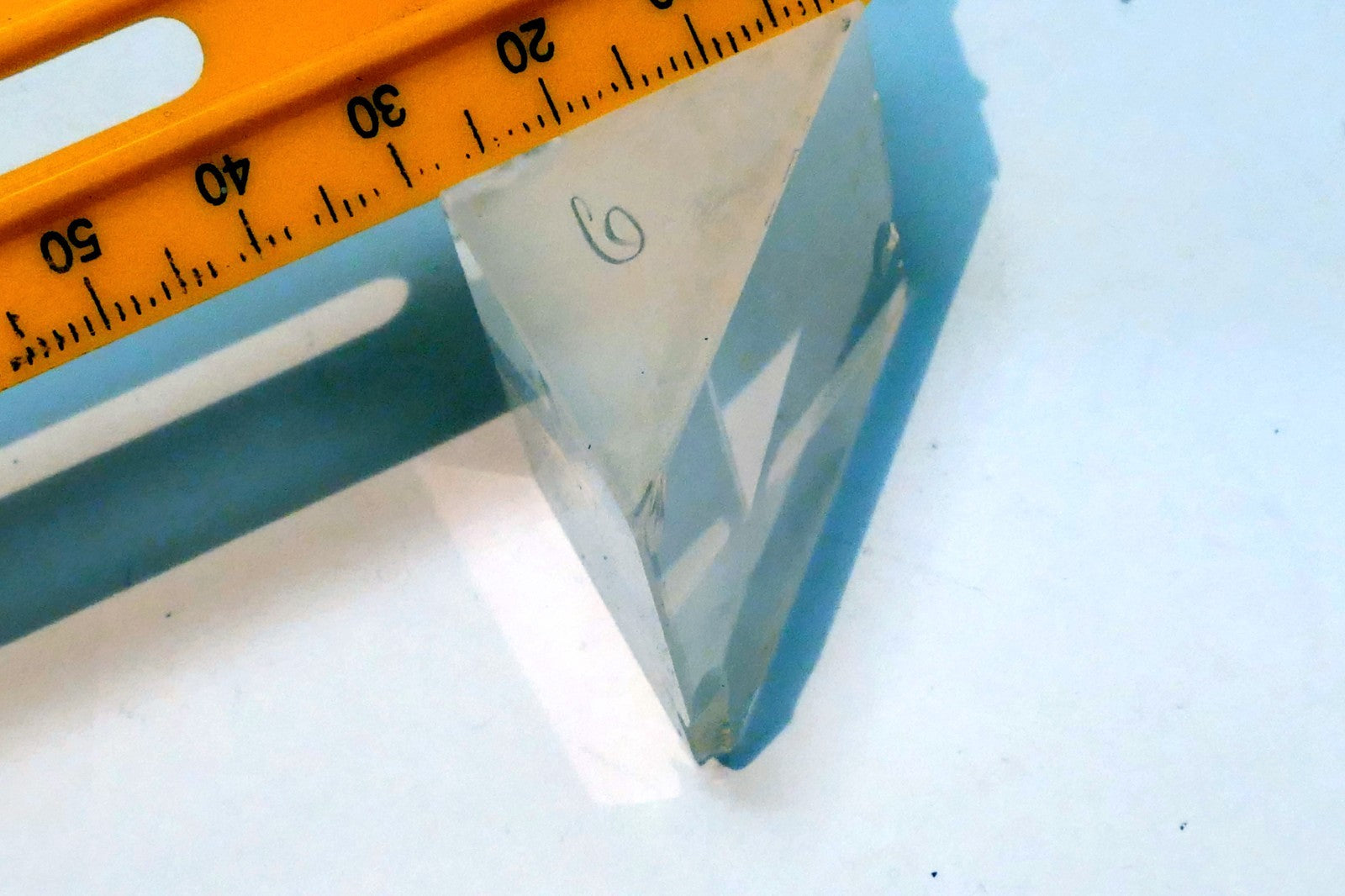 OPTICAL GLASS PRISM OPTICS 1X1.5" right angle 90 degree