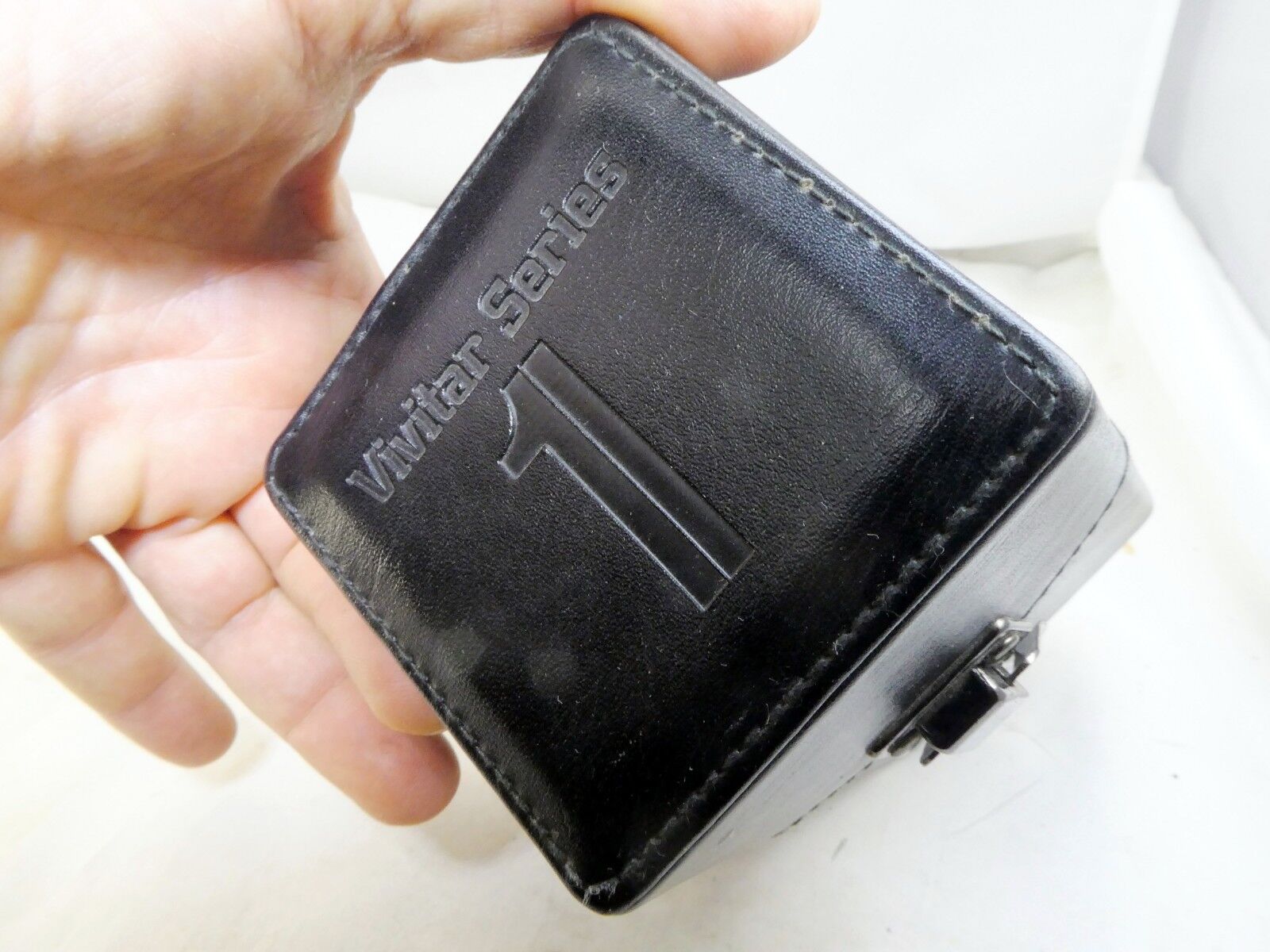Vivitar Hard lens case 3X3X6"  5.5" tall 28-85mm f2.8 Series 1 100mm f2.8 macro