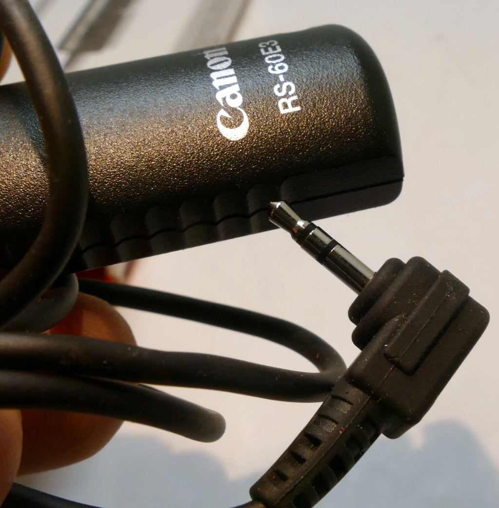 Canon Remote Switch RS-60 E3 wired shutter release - OEM Genuine