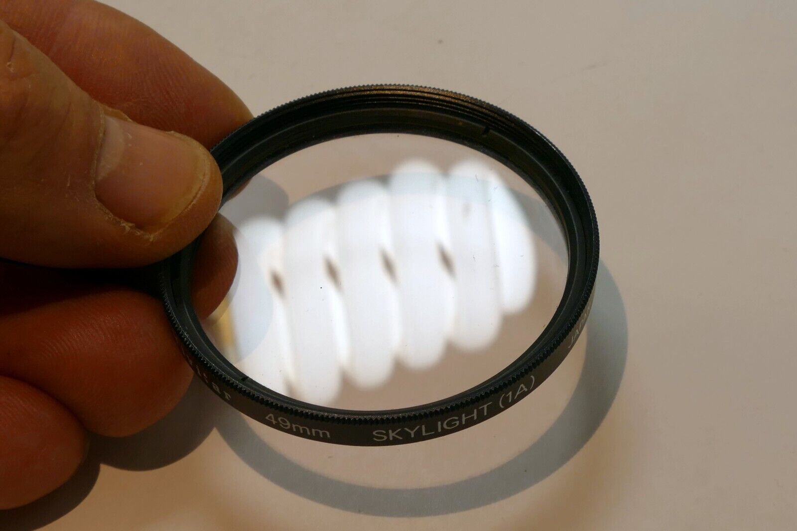 Vivitar 49mm Lens Filter Skylight Sky 1A