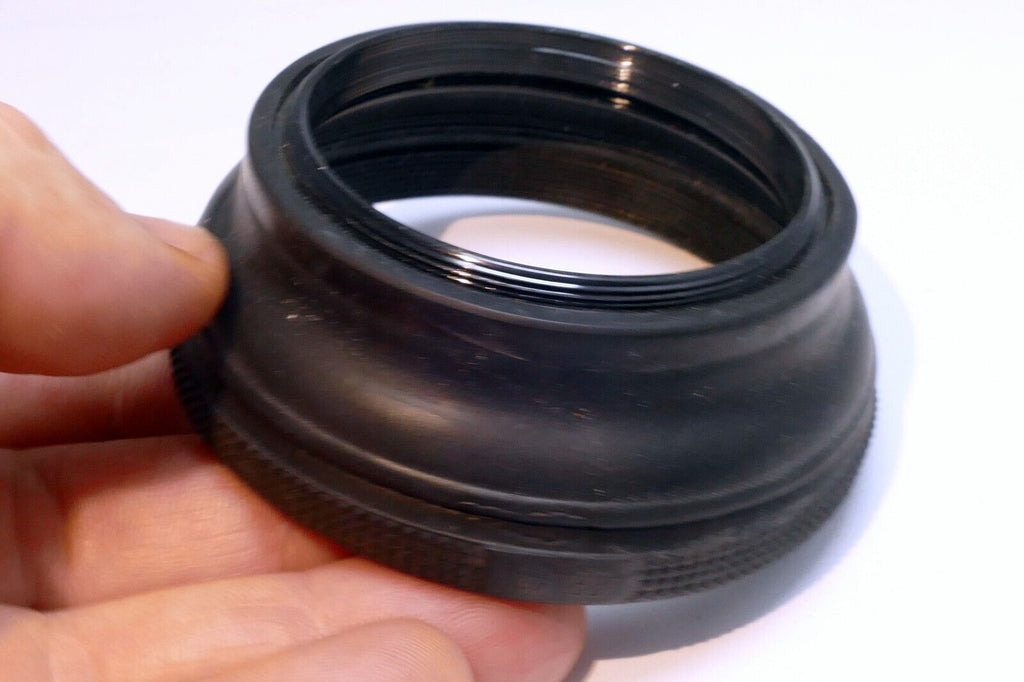 58mm Rubber Lens Hood Shade single threaded collapsible
