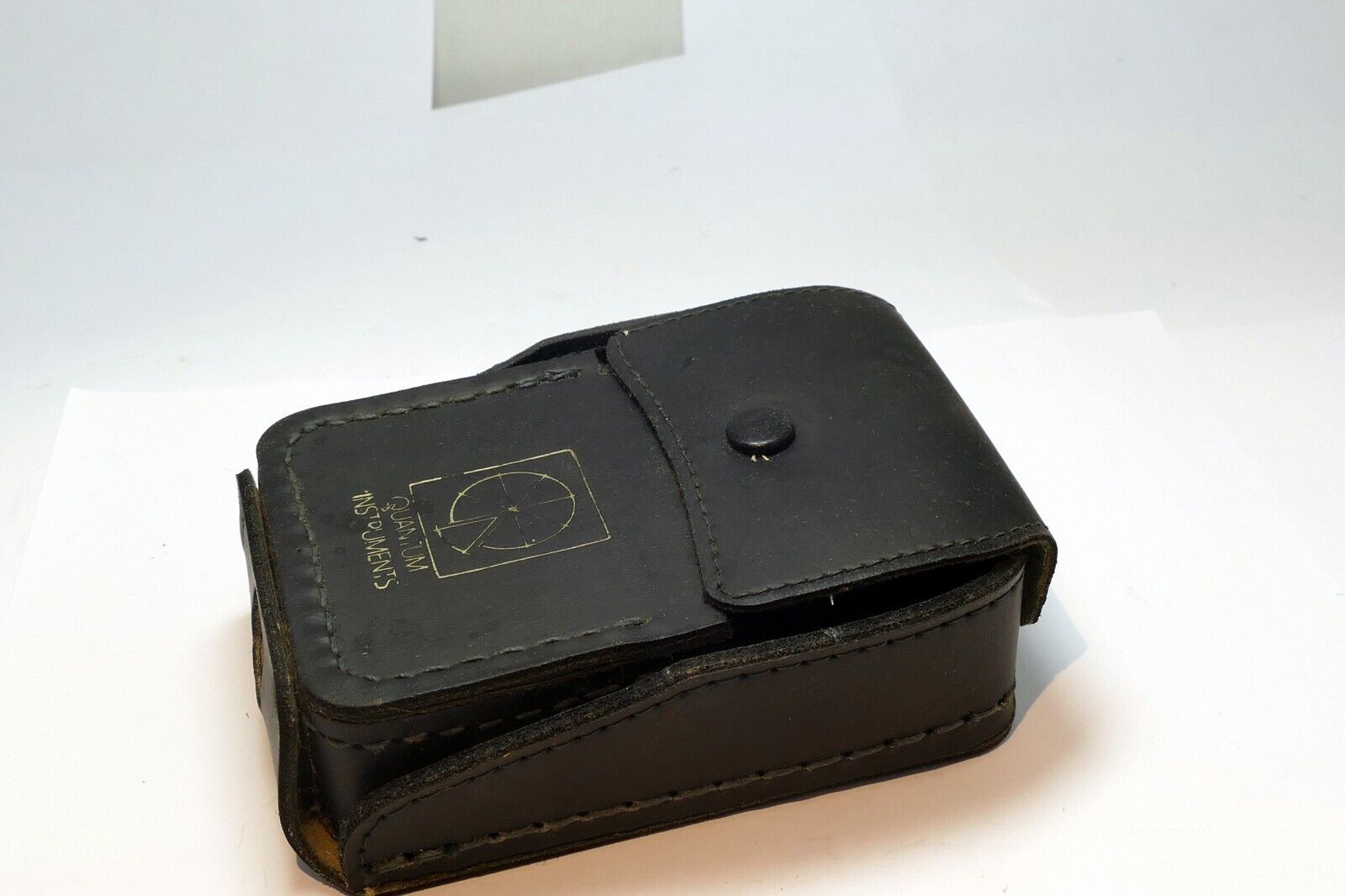 Leather soft pouch case for Quantum Instruments Calcu-Flash Digital Flash Meter