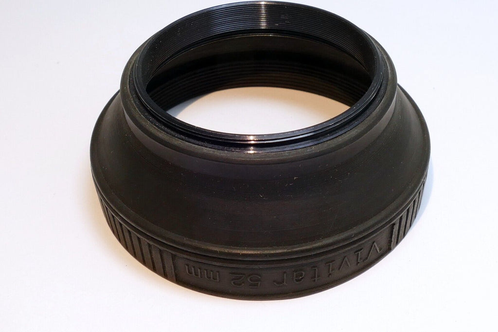 Vivitar 52mm  Rubber Lens Hood Shade collapsible for  50mm f1.8 f1.7