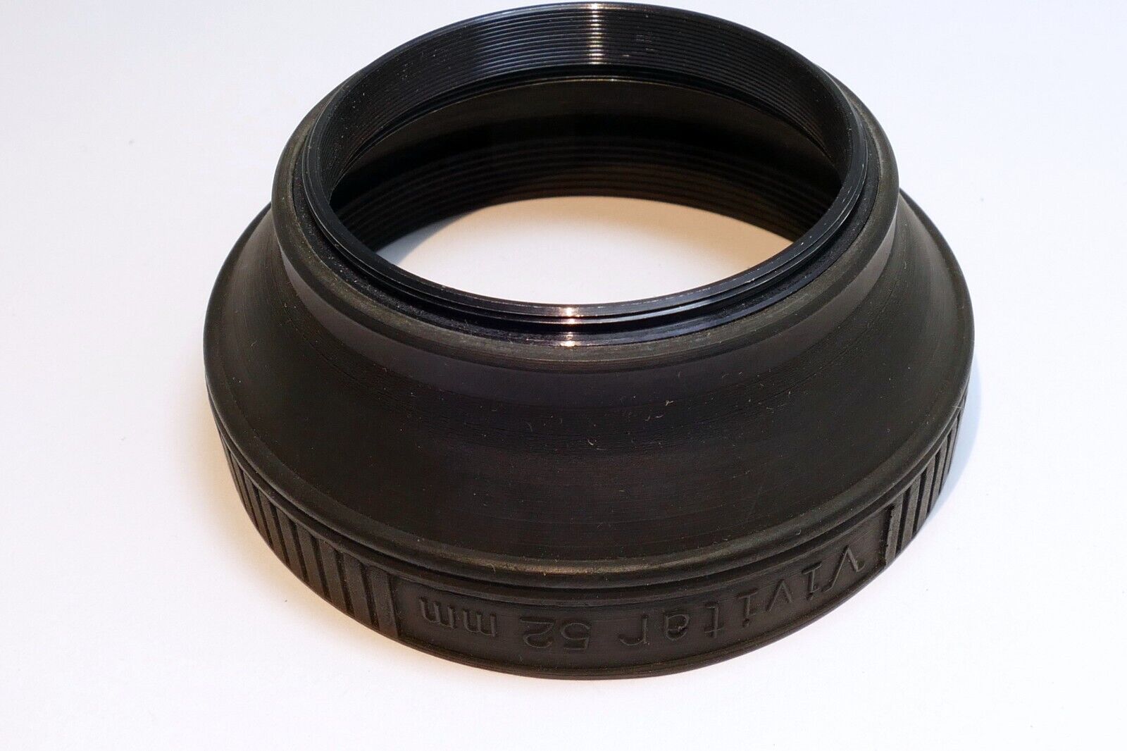 Vivitar 52mm  Rubber Lens Hood Shade collapsible for  50mm f1.8 f1.7