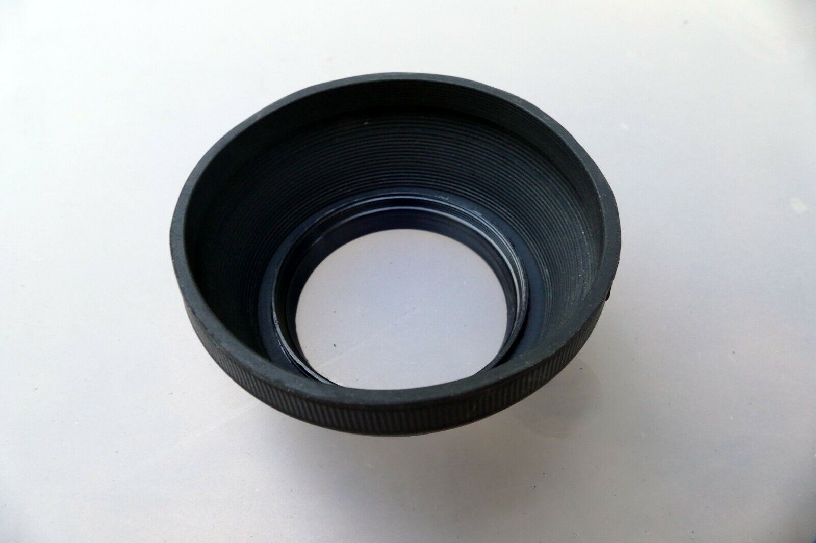 49mm Rubber Lens Hood Shade double threaded for 50mm f2 f2.0 nromal  screw in