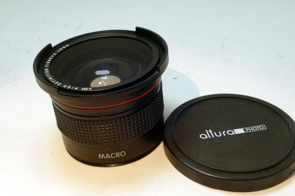 Altura 0.35X Fish Eye Wide Angle Lens with macro for 58mm rim (18-55mm IS)