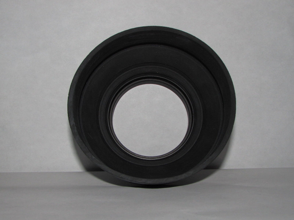 Used 58mm Rubber Lens Hood Shade for telephoto 200-300mm lenses B20217