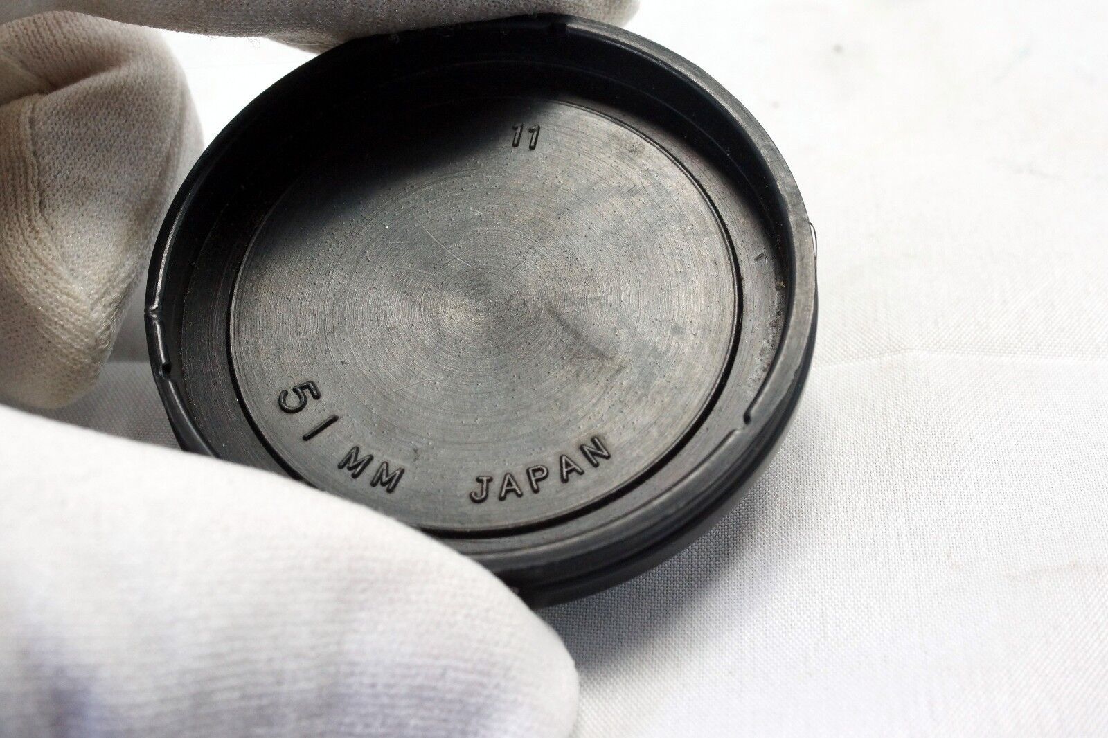 Vivitar 49mm Lens Cap snap on type -  slip on type 51mm ID Genuine Vintage