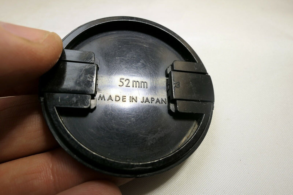 Sigma 52mm Front Lens Cap Snap on type all Black for Mini Wide angle 28mm prime
