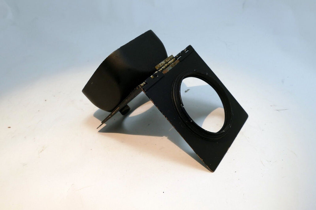 Hasselblad  80m f2.8 *T lens hood shade with 3X3" filter gelatin holder
