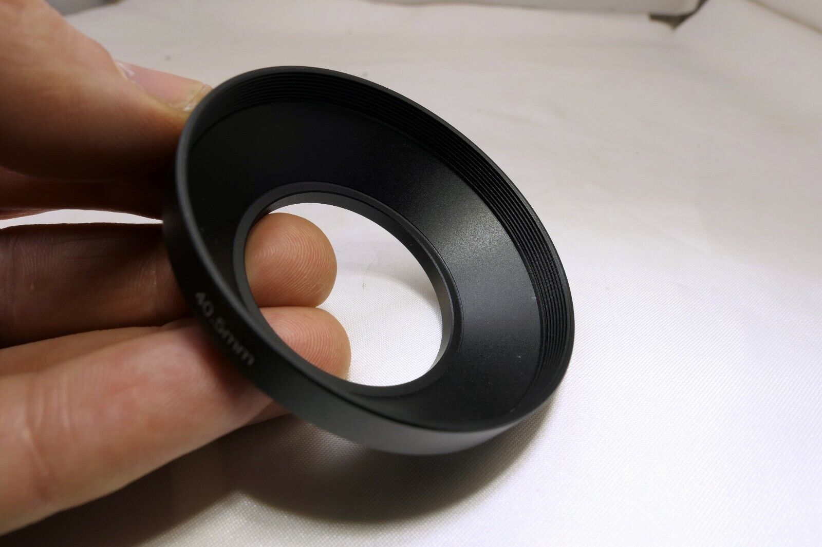 40.5mm Metal Sturdy LENS hood Wide Angle screw w/ threaded in front rim 62mm 3cm