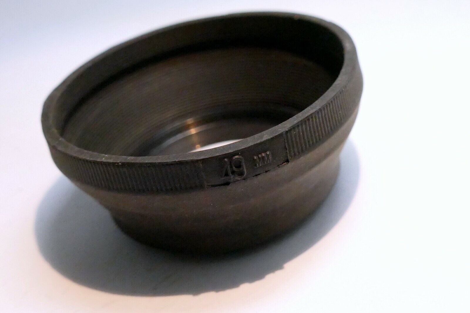 49mm rubber lens hood shade for medium telephoto 85mm 100mm  lenses