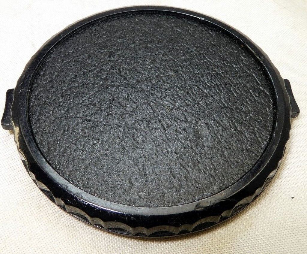 55mm Lens Front Cap Black Plastic  Black made in Japan