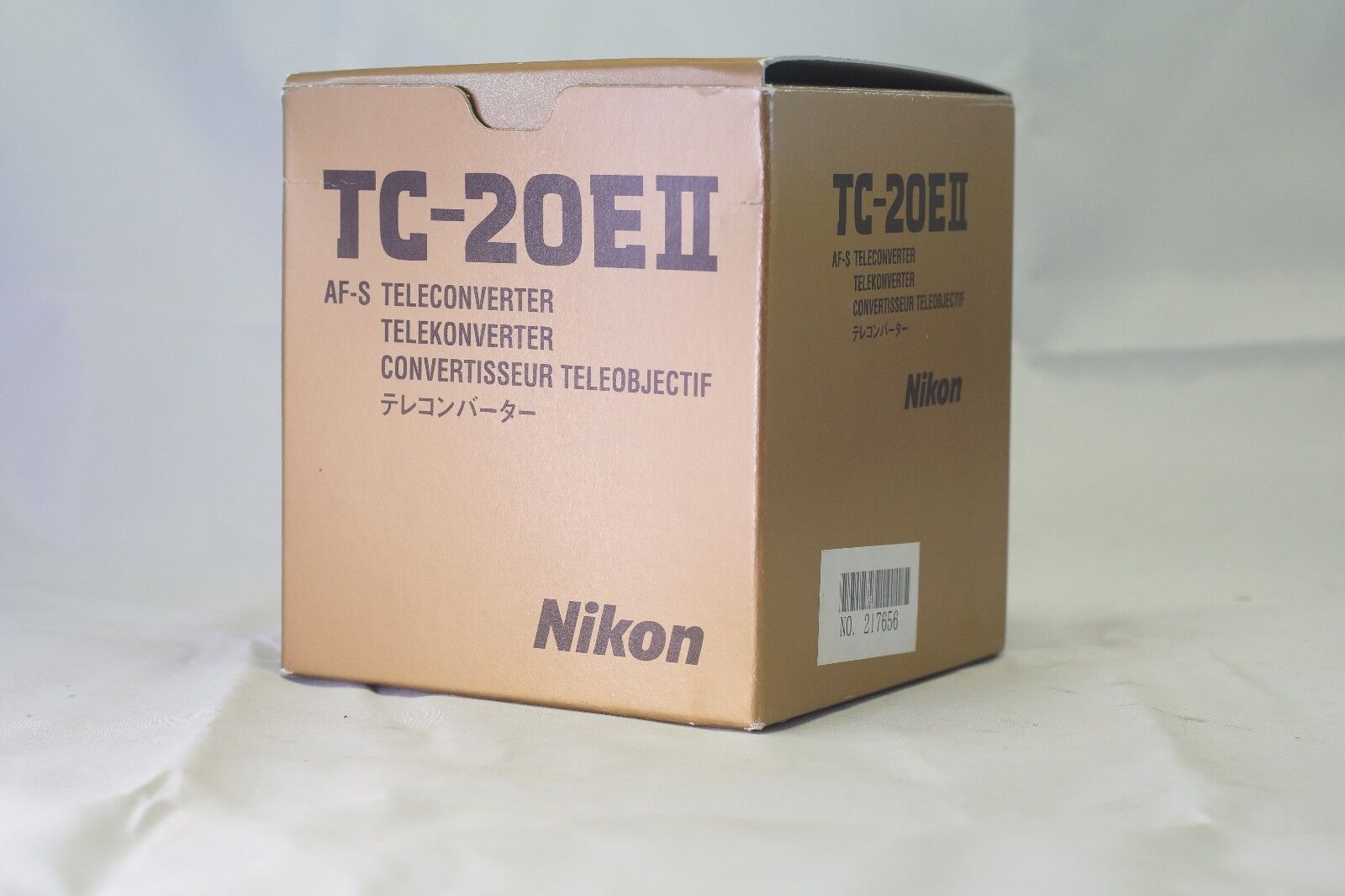 Empty Box for Nikon TC-20E II  F (Ai)  lens manual focus Teleconverter