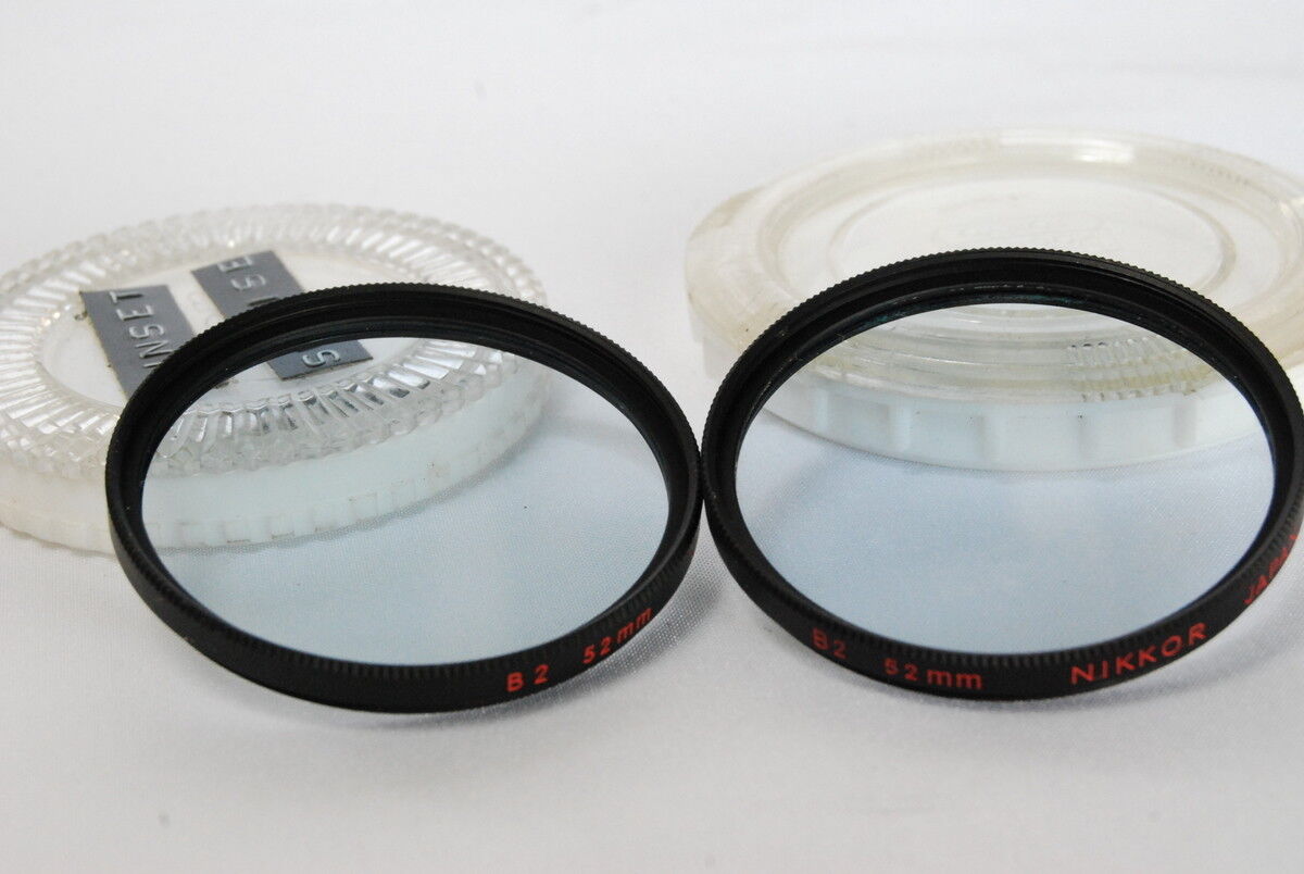 Nikon/Nikkor 52mm B2 Filter (Sold Separately) 4.3 mm thick