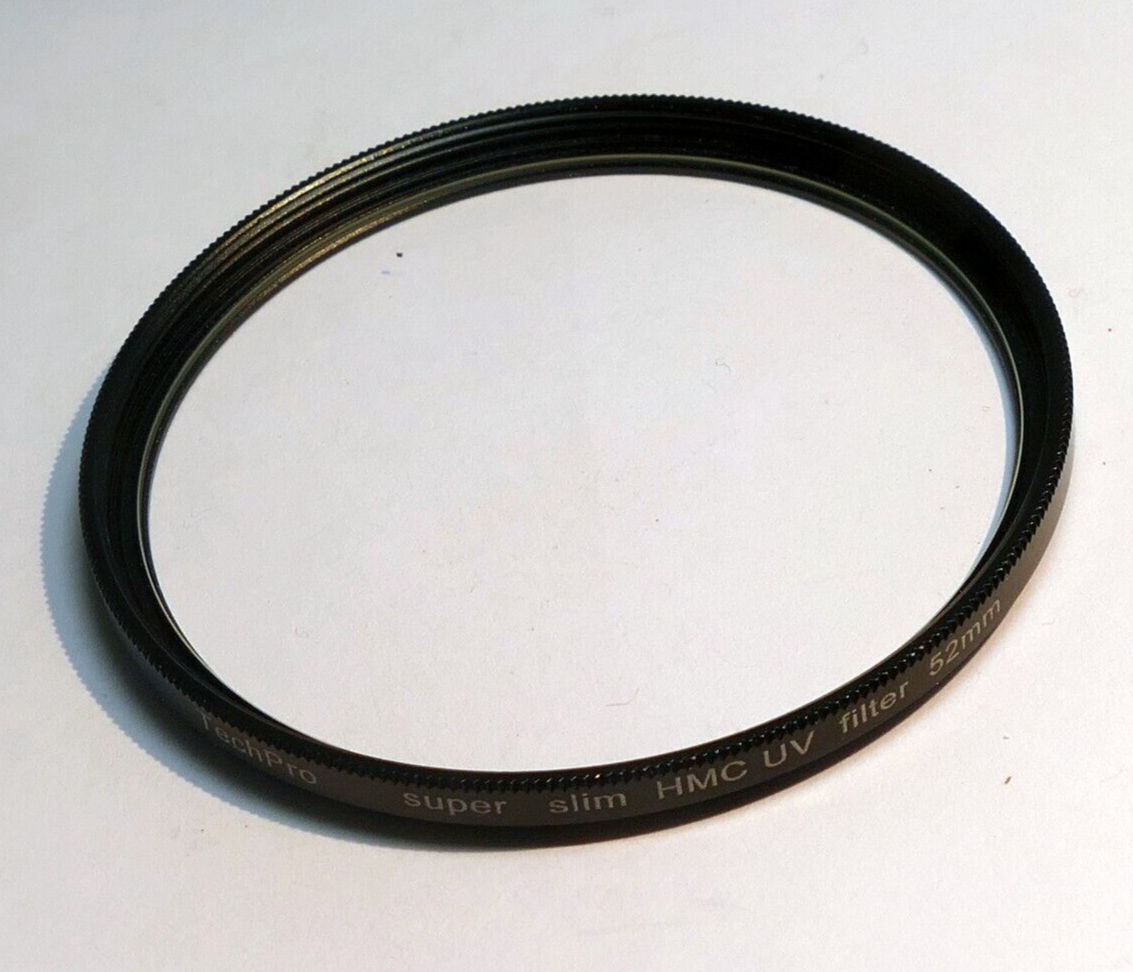 TechPro 52mm Filter Super Slim HMC UV for wide angle 20mm 24mm lenses