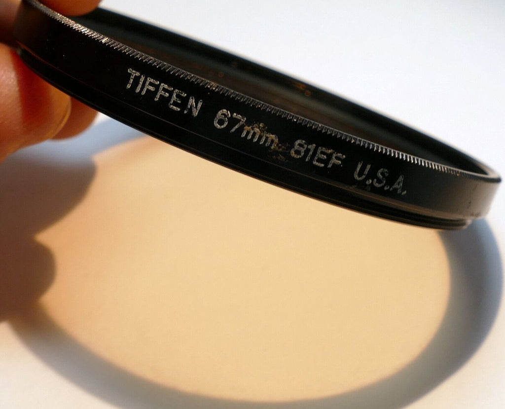 Tiffen 67mm filter made in USA 81EF Light Balancing Convert 3850 to 3200K