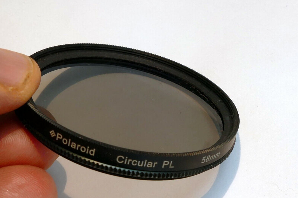 Polaroid 58mm C-PL Filter Circular Polarizing made in Japan Polarizer