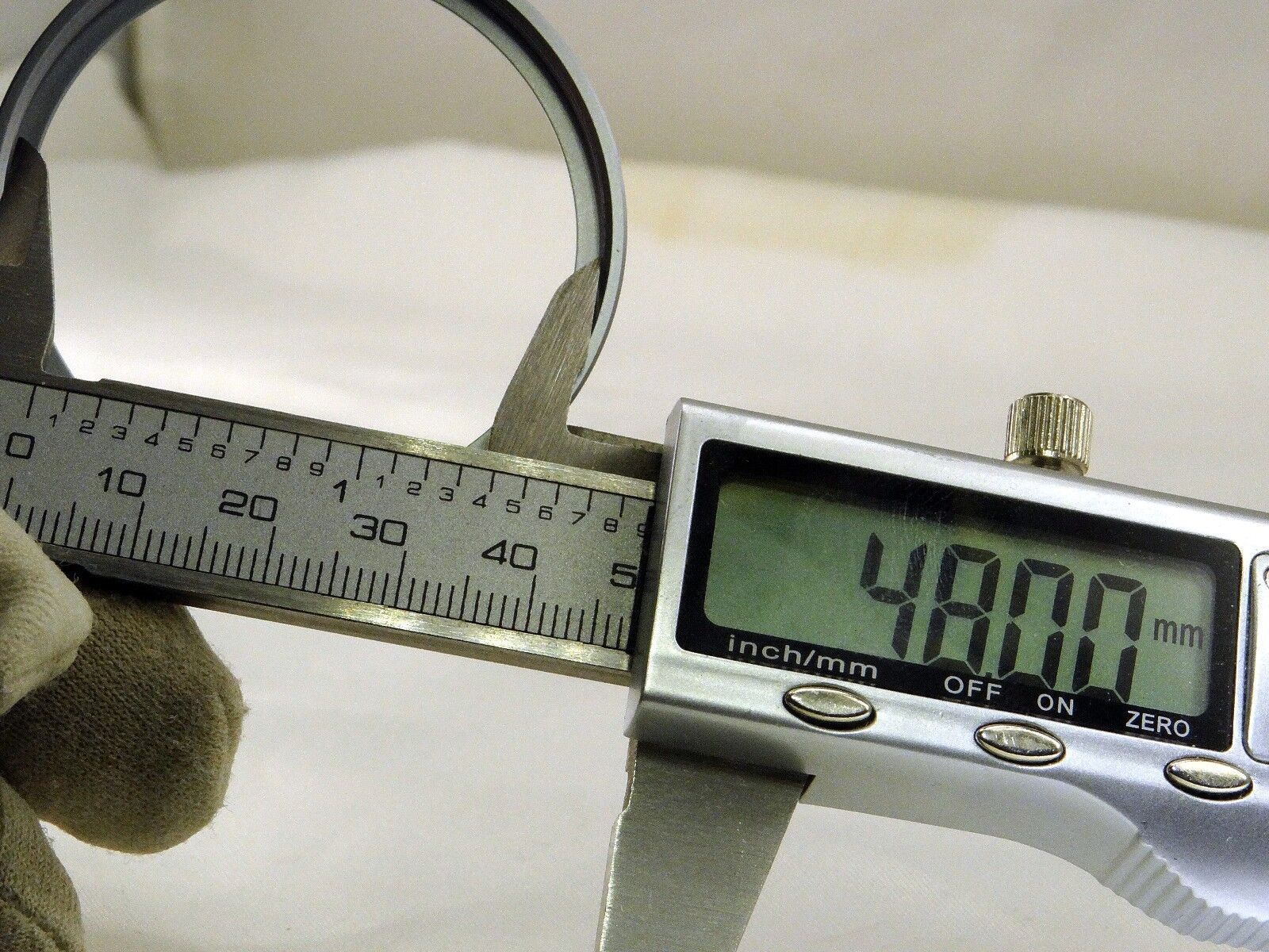 48mm ID Screw in Lens Mount Retaining Ring Female threads