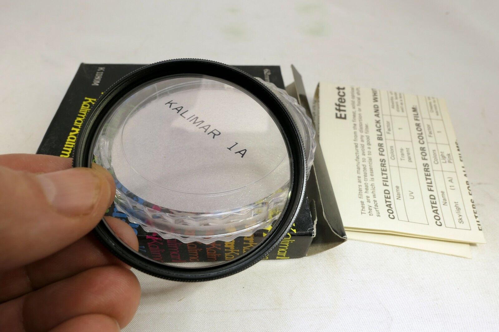 KALIMAR 62mm 1A skylight Lens Filter  - - -  old stock - never been used - boxed