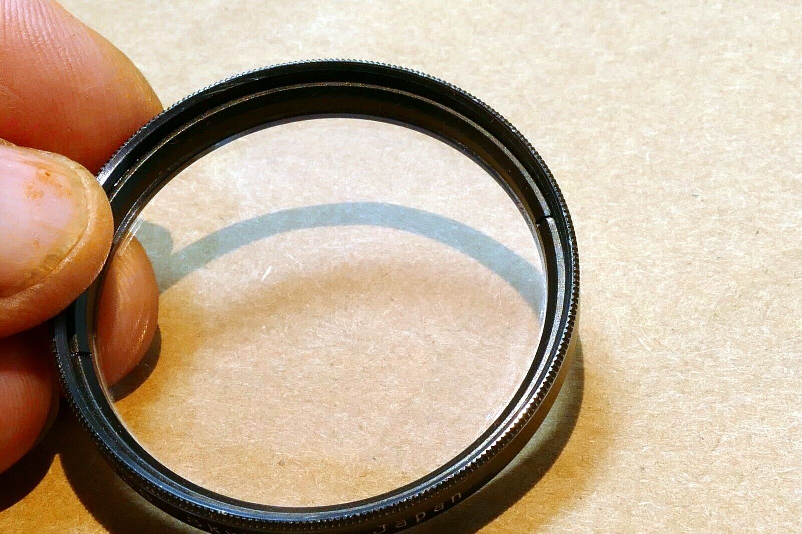Samigon 46mm Filter Skylight 1A sky (with caoting damage , smudges)