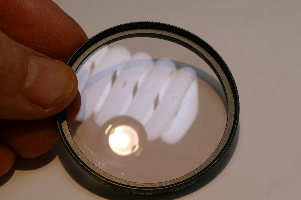 Hi-Optek 52mm Filter 1A Skylight lens threaded made in Japan