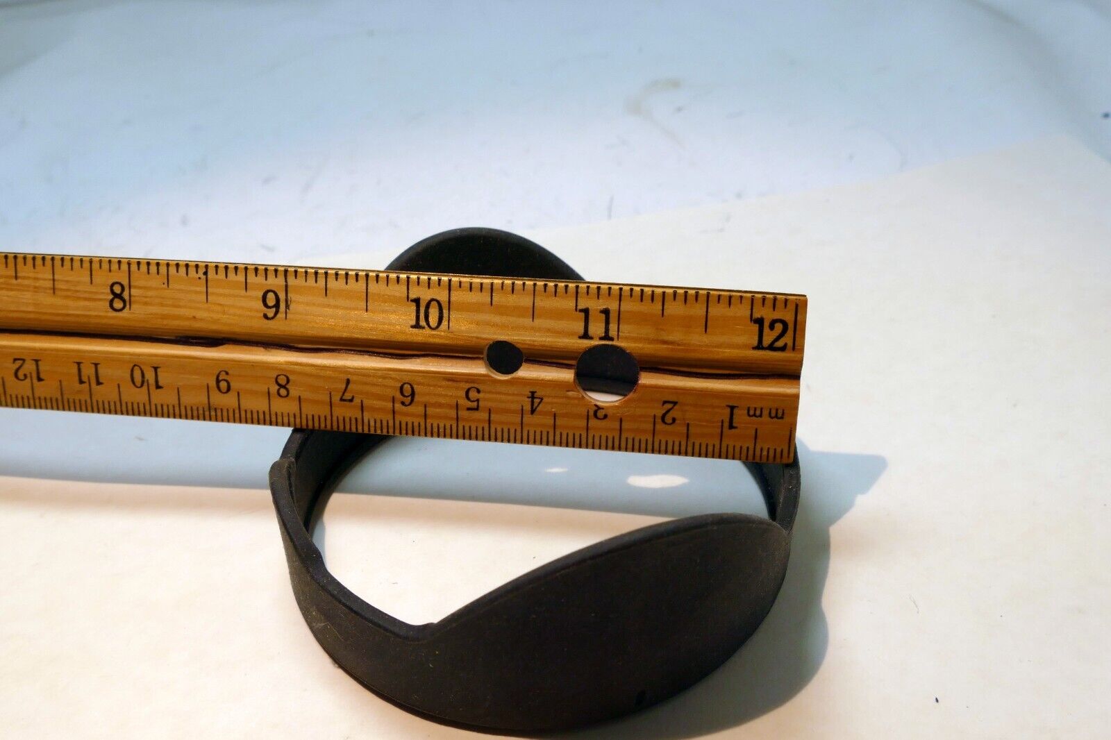 Slip on type Rubber 72mm Lens Hood