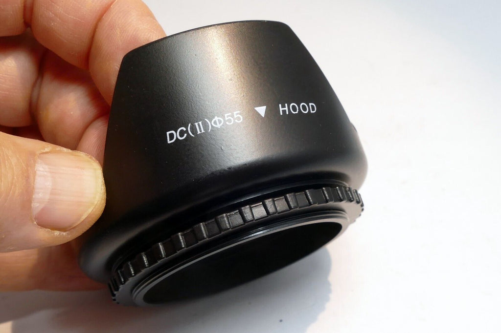 55mm OD Lens Hood Shade  threaded  plastic 18-55mm