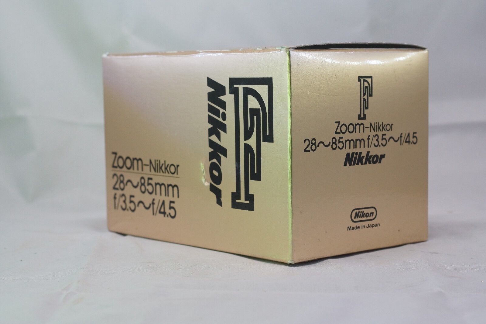 Empty Box for Nikon zoom  28-85mm f3.5-4.5   F (Ai) Nikkor  lens