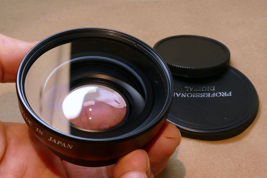 52mm Vision Optics 0.48X Wide Angle Lens with 52mm Hoya sky filter attached
