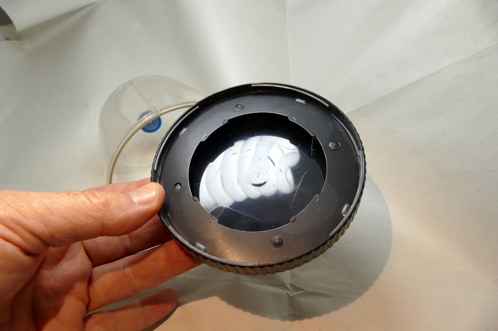 Hasselblad 4" Tall V Clear Bubble Lens Case C CF 50mm f/4 CF Zeiss Original OEM