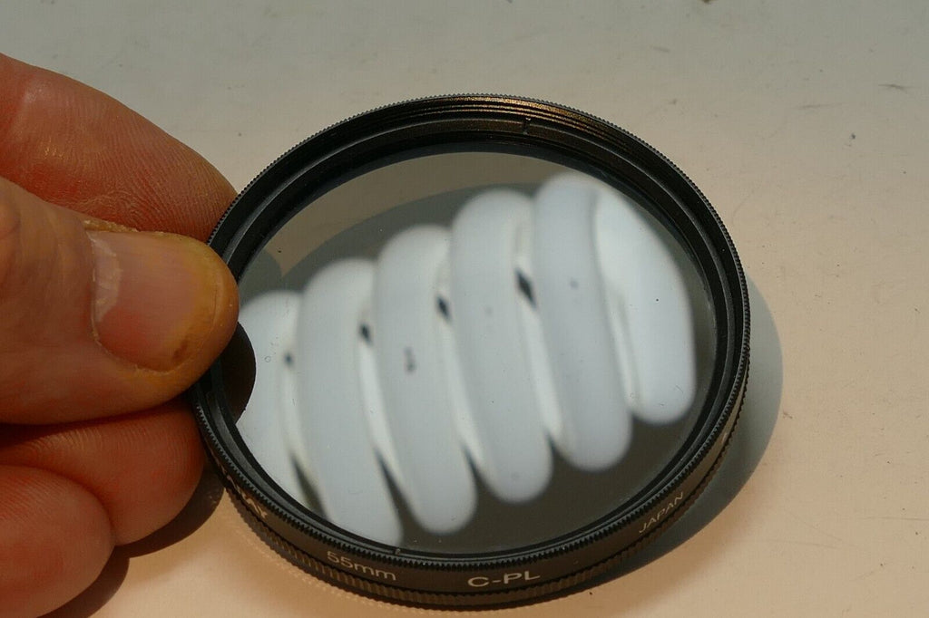 Quantaray 55mm Filter C-PL Circular Polar Polarizer Japan