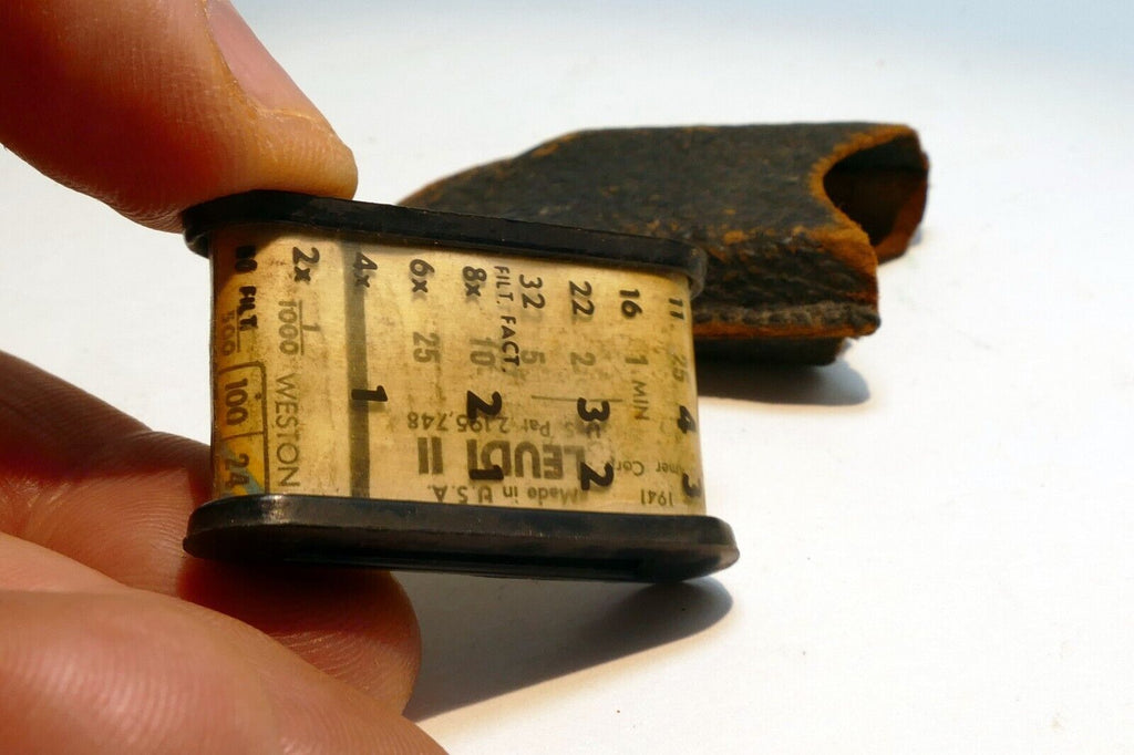 Leudi Camera Exposure Meter Model II Made In 1941  LEUDI MIMOSA