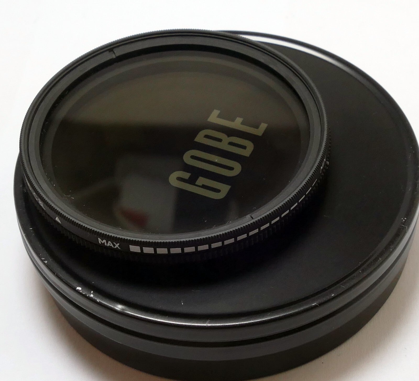 GOBE 55mm ND2-400 Variable ND Lens Filter 1-8.6 Stop Range C BL Min-max adjustab