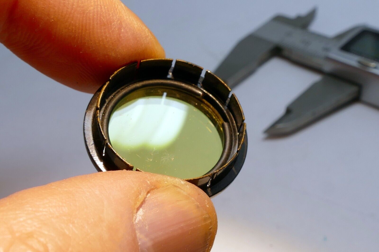 Argus Lens Accessory No. C-61 for Model “C” Light Yellow 2X Filter