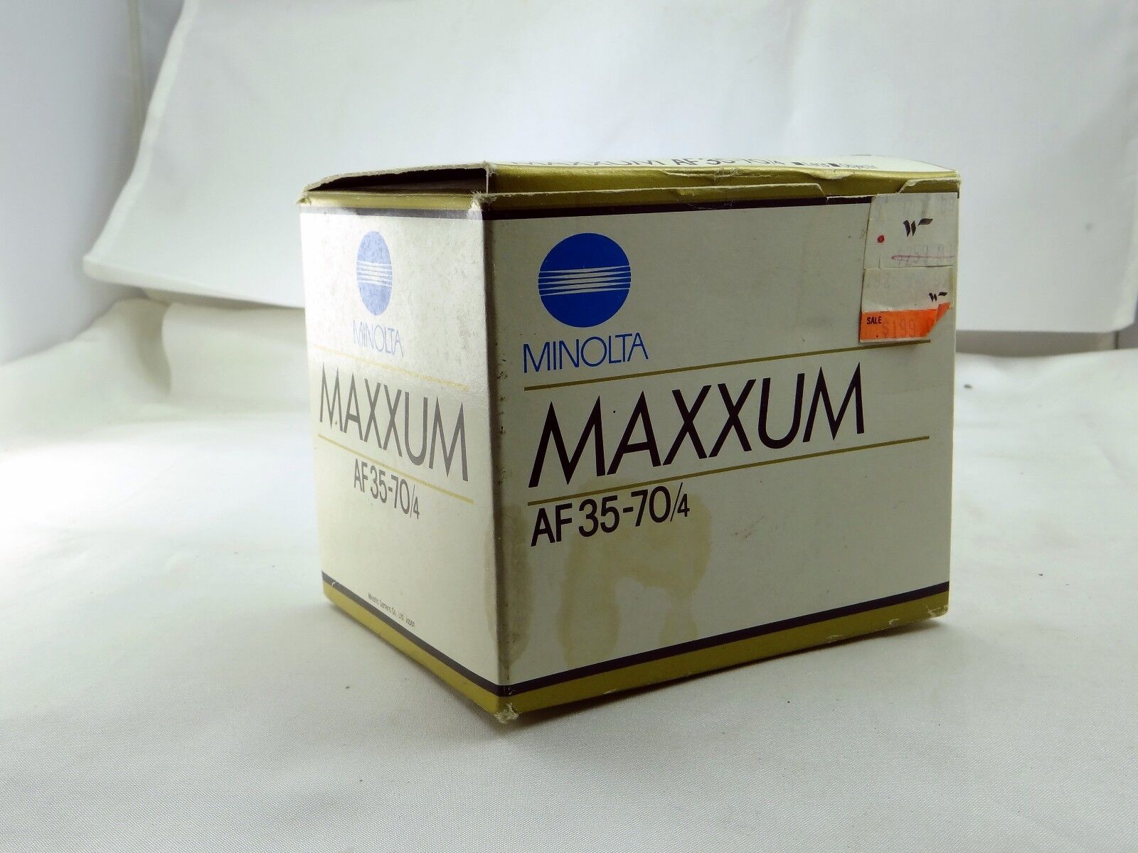 Empty Box  for Minolta Maxxum AF 35-70mm f4.0   Lens