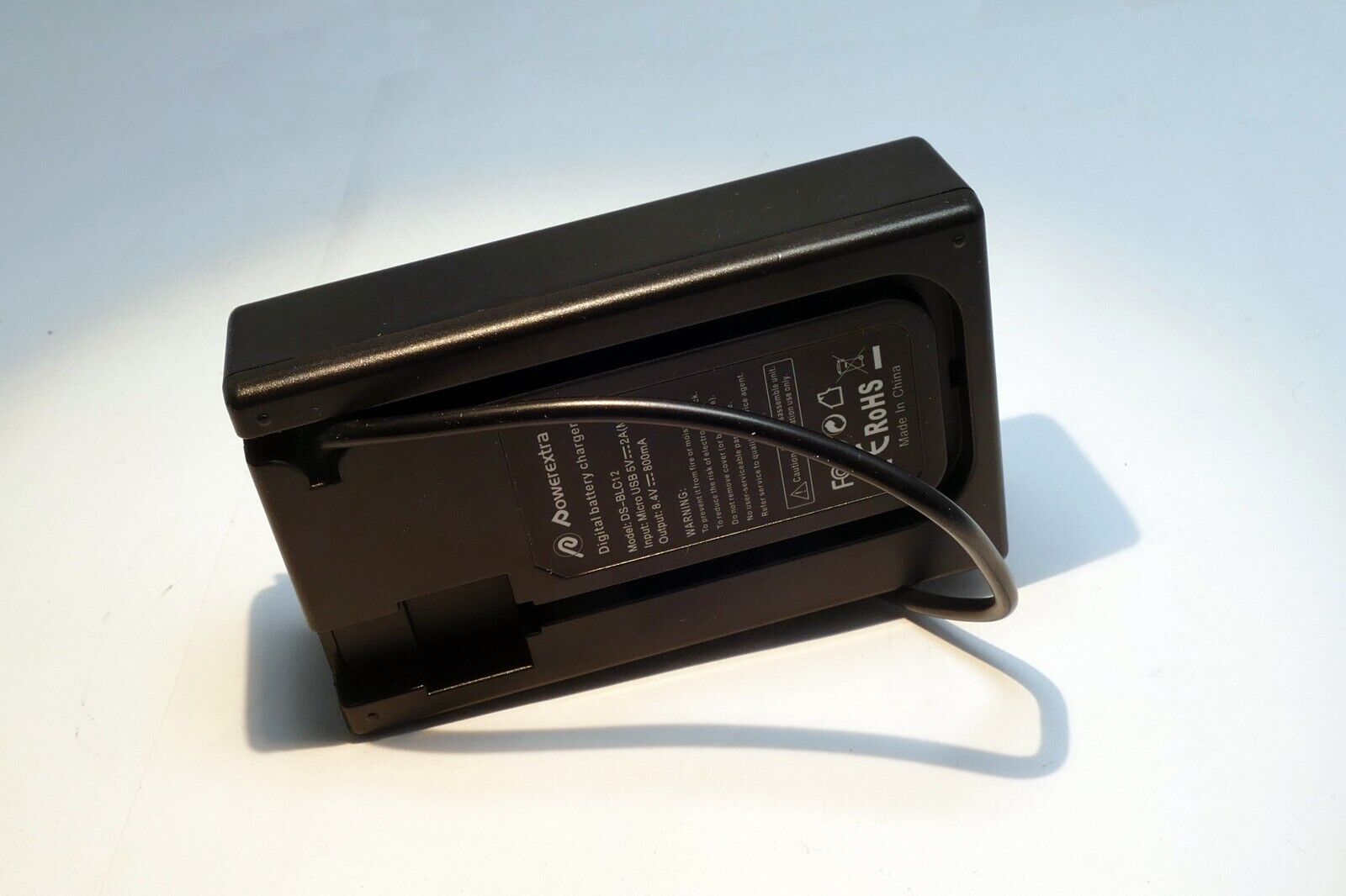Double Powerextra Battery Charger For Panasonic 2X  DMW-BLC12 for FZ1000 USB