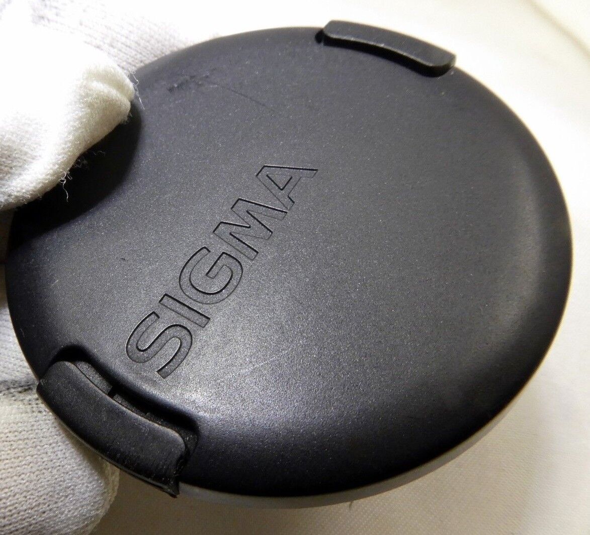 Sigma 55mm Front Lens Cap Snap on type all Black