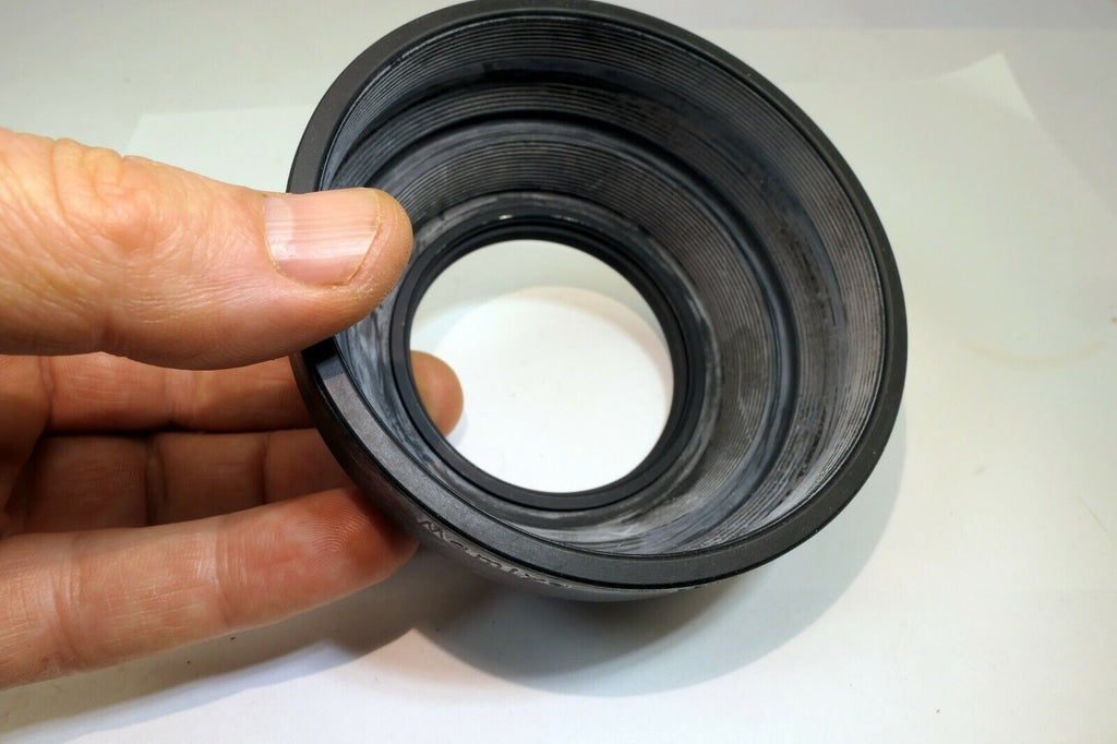 58mm screw in Mamiya Rubber Lens Hood Shade Sekor 80mm f2.8 M645 manual focus