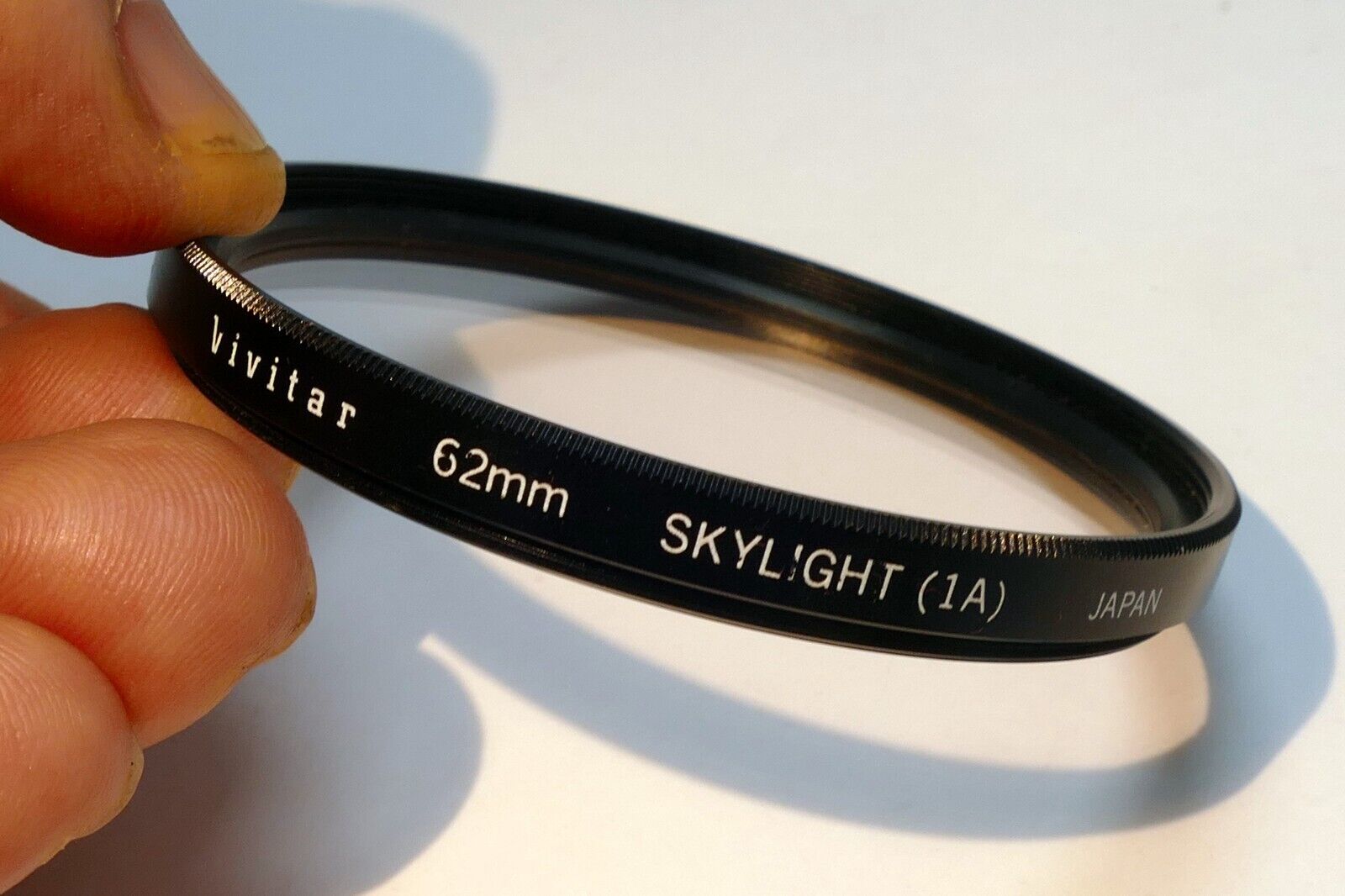 Vivitar  62mm Lens Filter   Skylight 1A