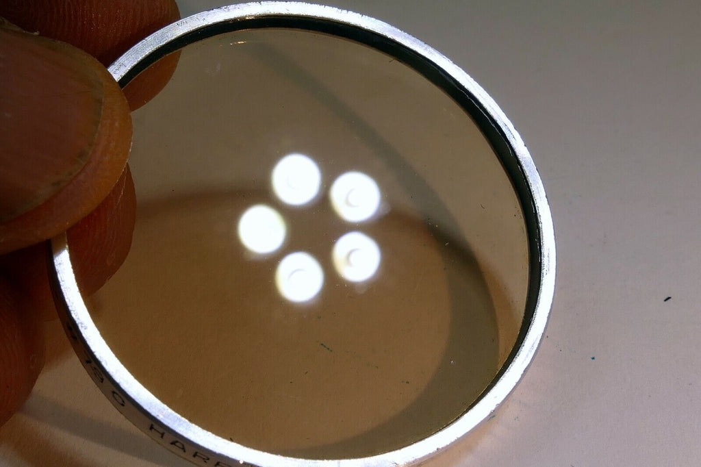 Harrison No 3 USA Lens Filter series 6 VI drop in 41.5mm OD 81C  light amber