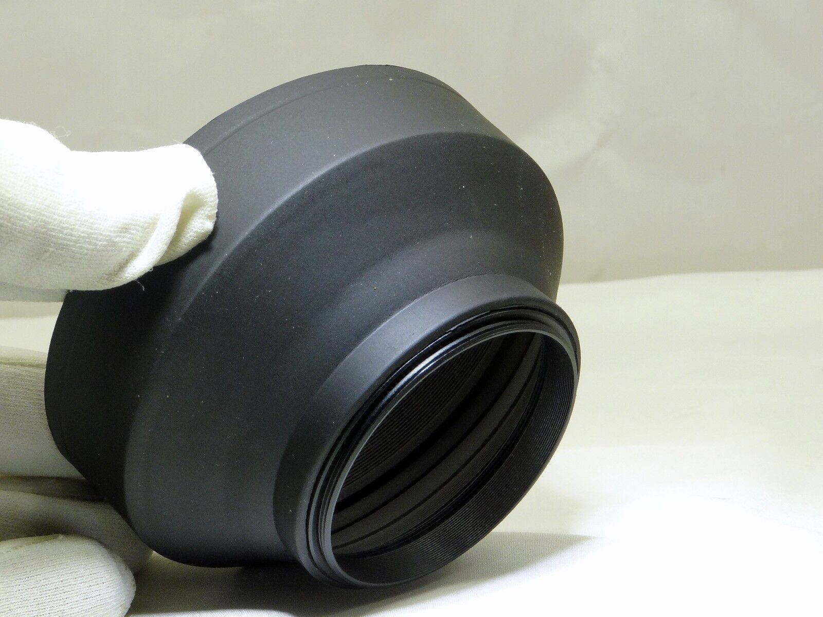 55mm Collapsible Rubber Lens Hood 2-Way Wide Angle 28mm Telephoto 105mm 135