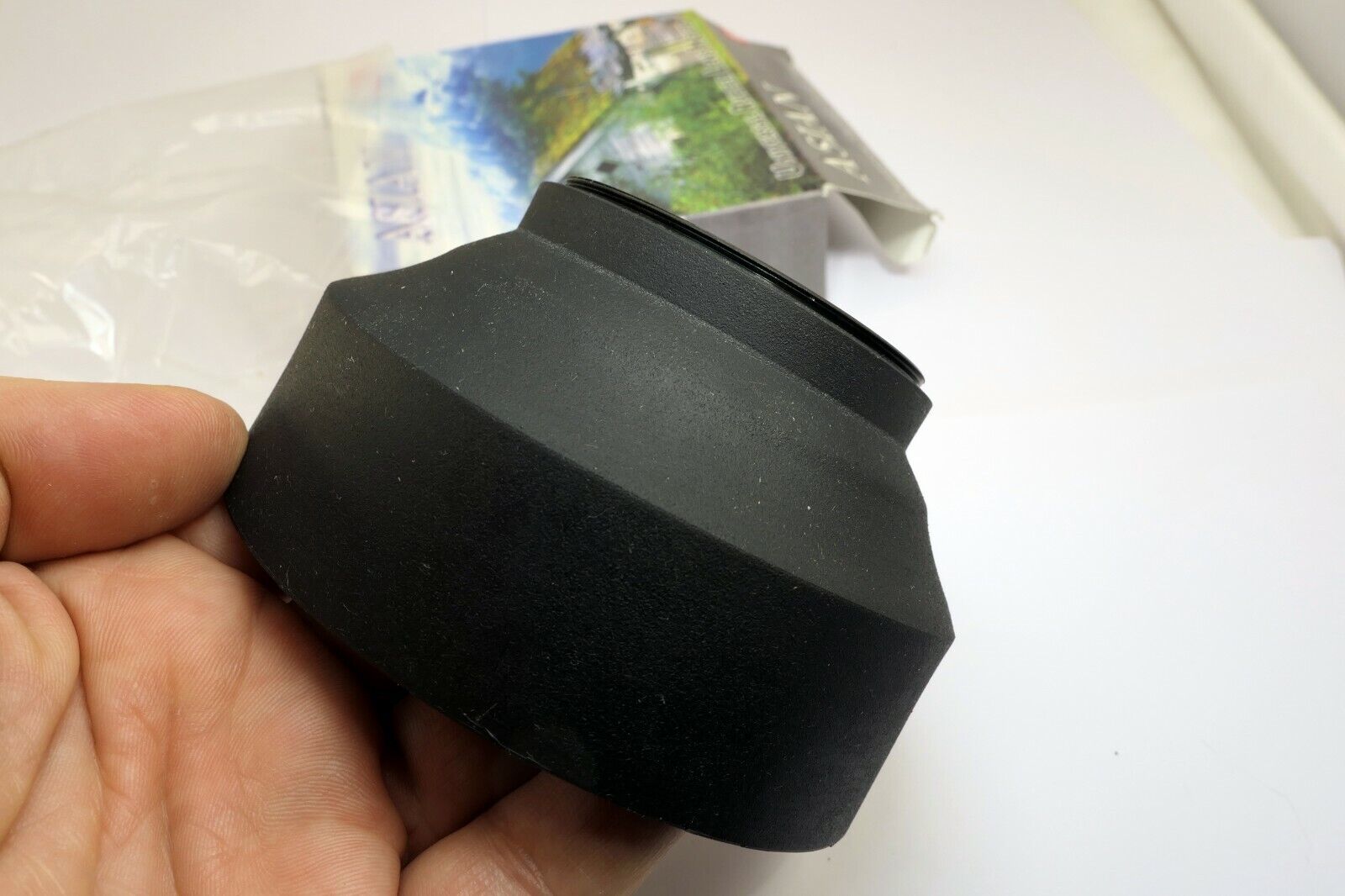 62mm Universal Collapsible Rubber Lens Hood 3-way telephoto normal wide angle