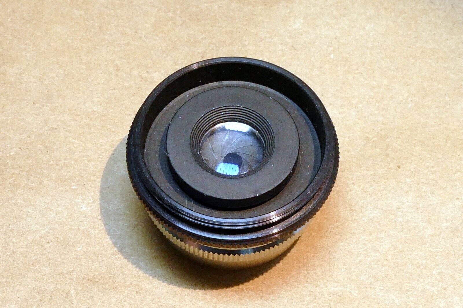 Vivitar LU 50mm f3.5 enlarger lens  ( with fungus in the front element )