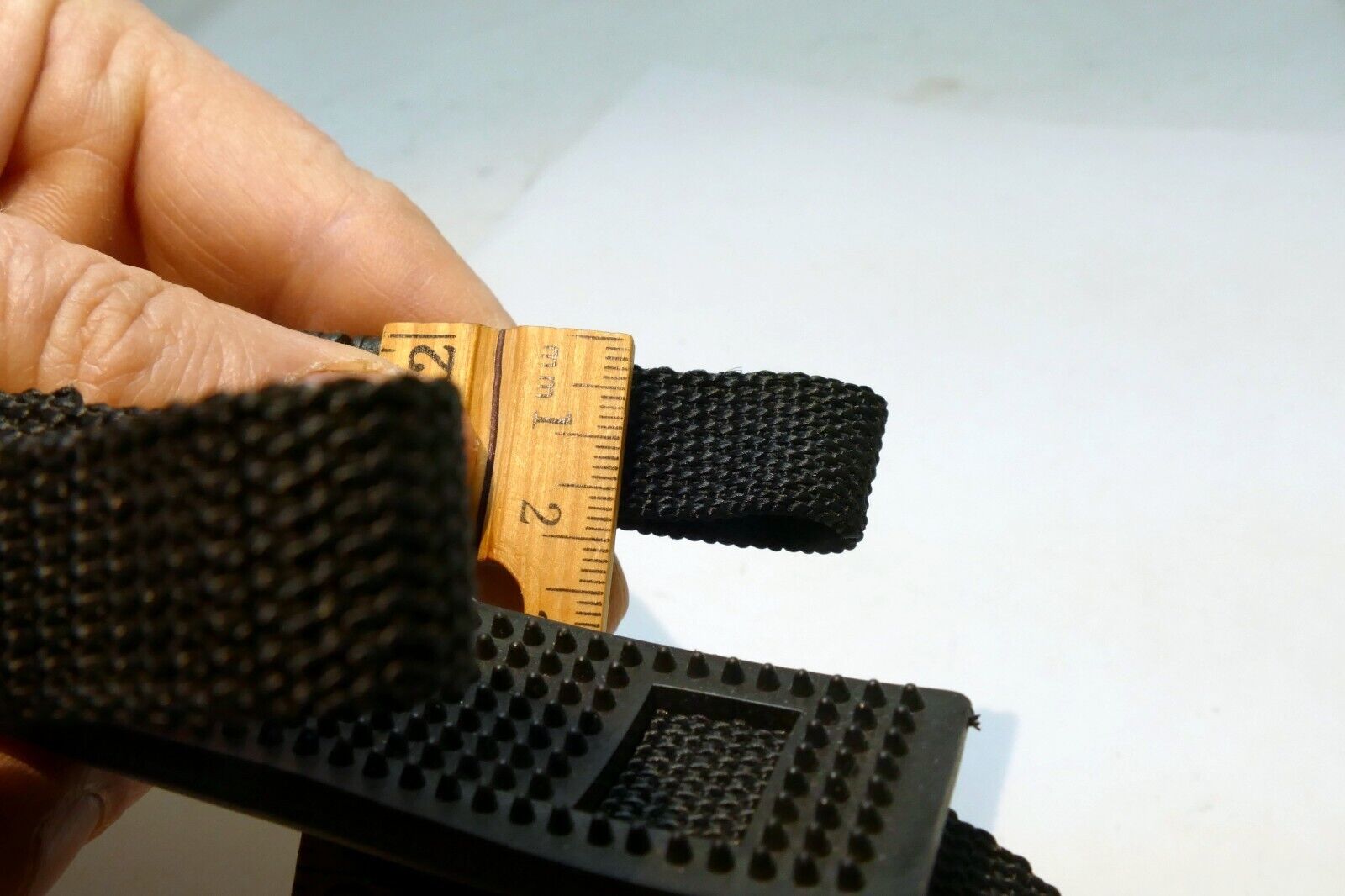 1.5cm wide Rangefinder  Camera Strap Black Nylon sturdy vintage
