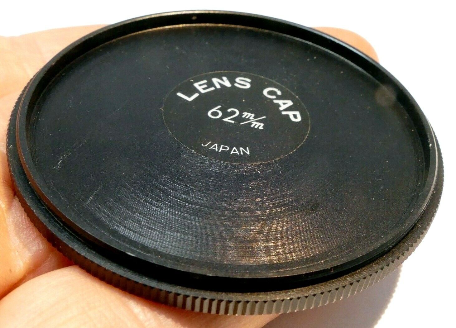 62mm Metal screw in type Front Lens Cap Cover male threads for filter stacking