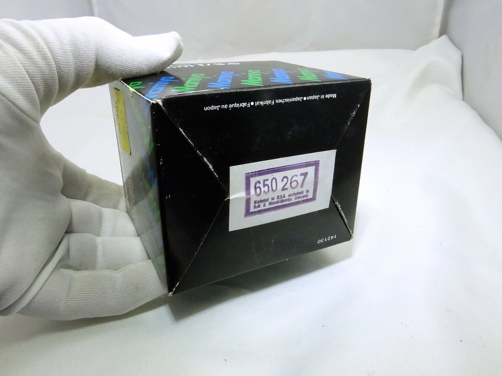 Empty box for Mamiya Sekor 28mm f3.5 E ZE with foam Lens